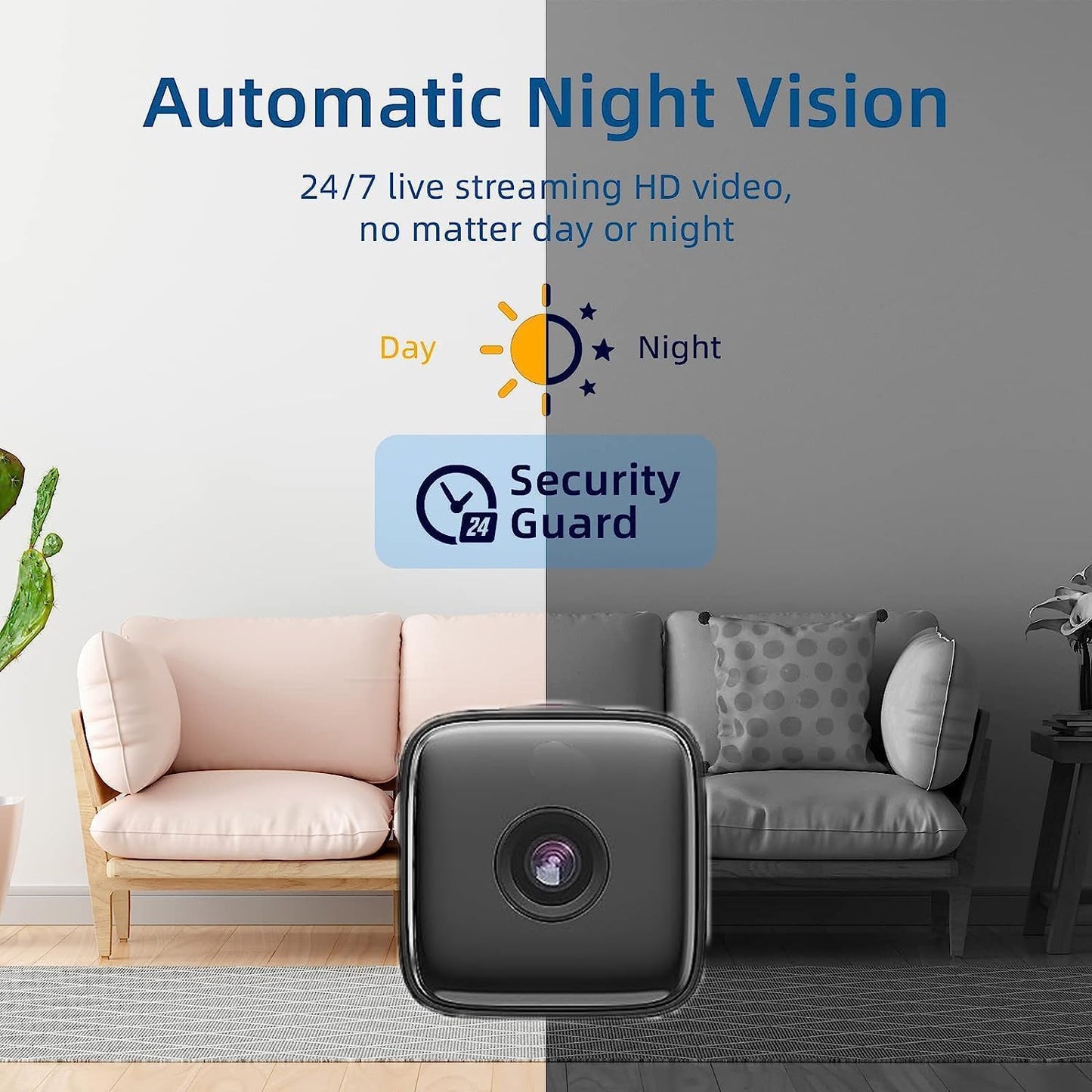 WiFi Security Camera 1080p – Indoor & Outdoor Smart Surveillance