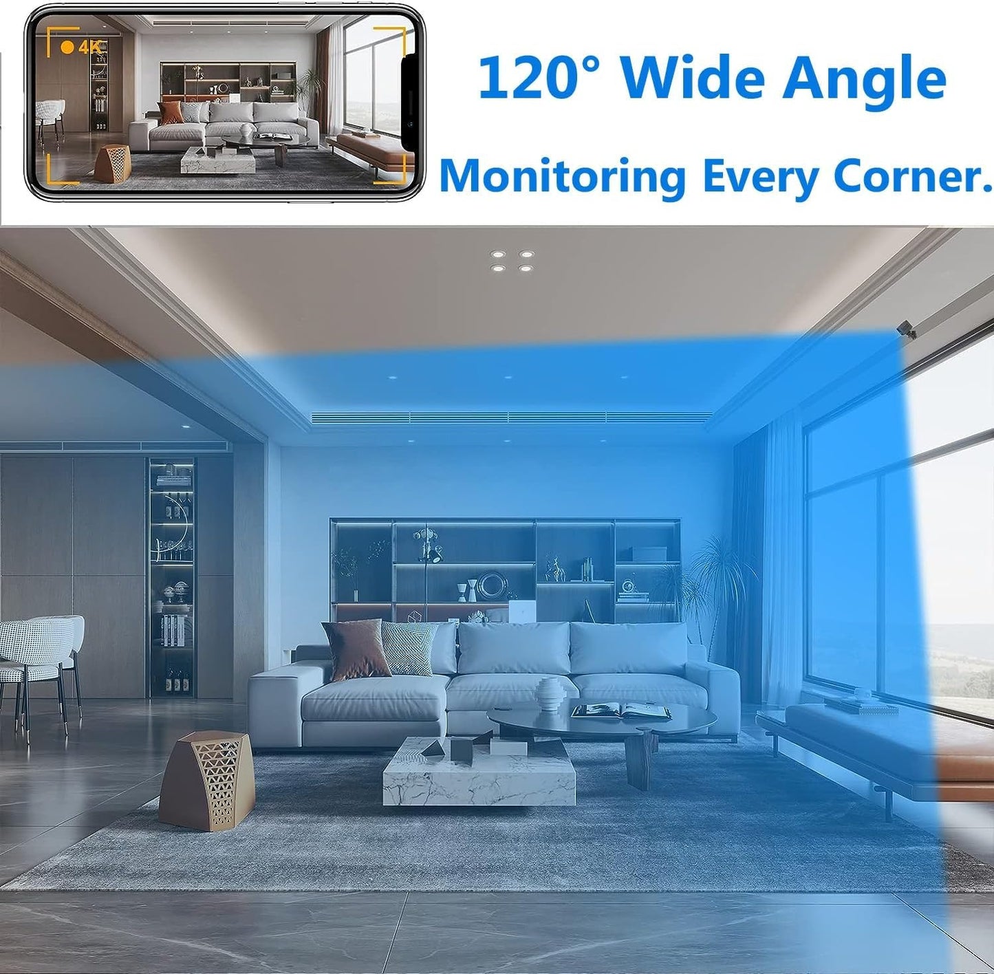 WiFi Security Camera 1080p – Indoor & Outdoor Smart Surveillance