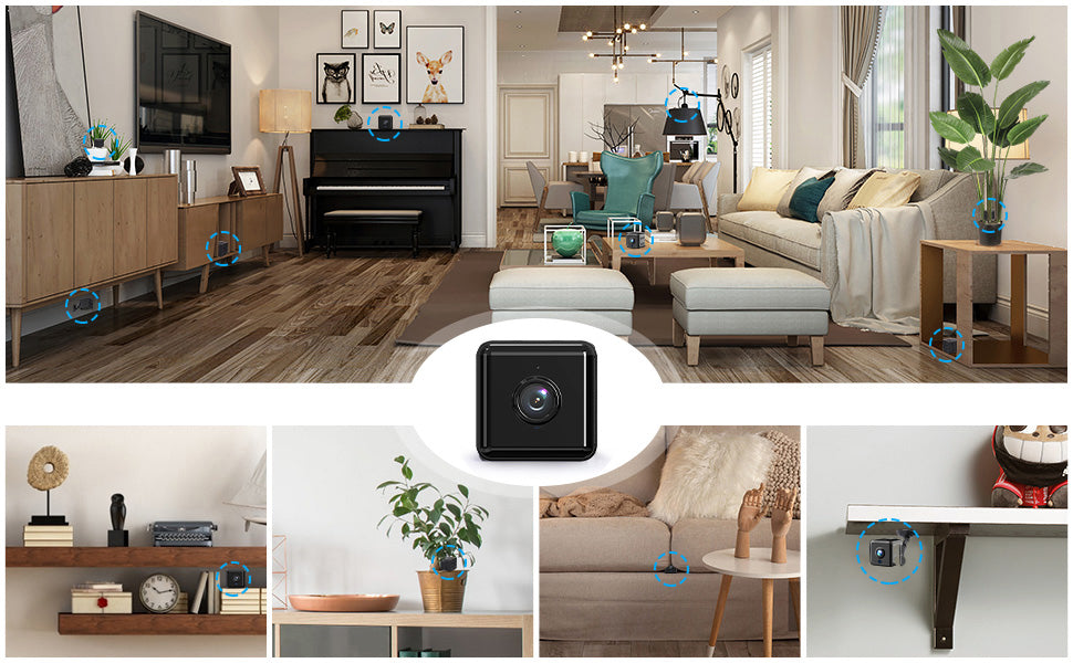 WiFi Security Camera 1080p – Indoor & Outdoor Smart Surveillance