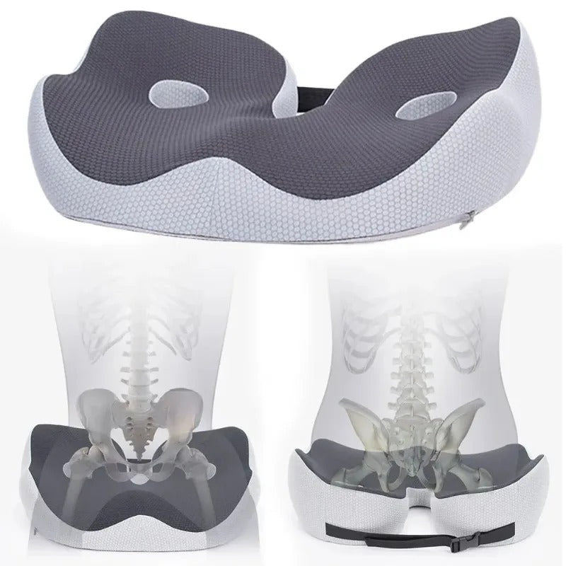 Adjustable Memory Foam Seat Cushion