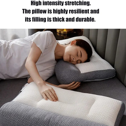 Ergonomic Memory Foam Neck Pillow for Cervical Support