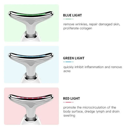 RevitaLight 4-in-1 LED Face Massager – Anti-Aging