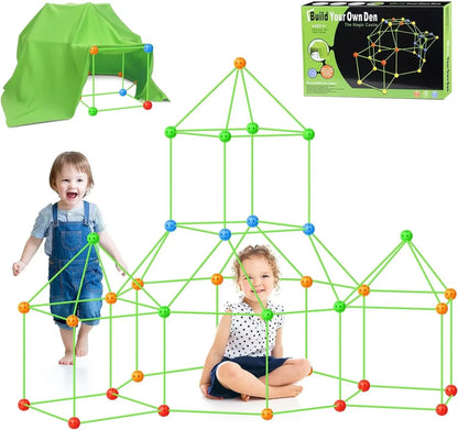 Kids Fort Building Kit – Creative STEM Construction Set