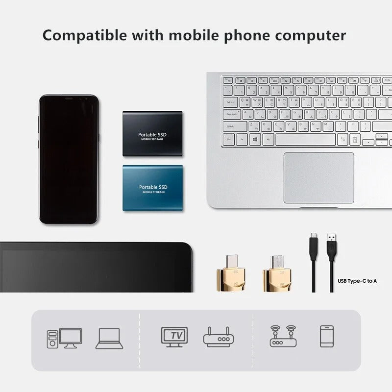 Portable SSD Drive Compact High-Speed Storage