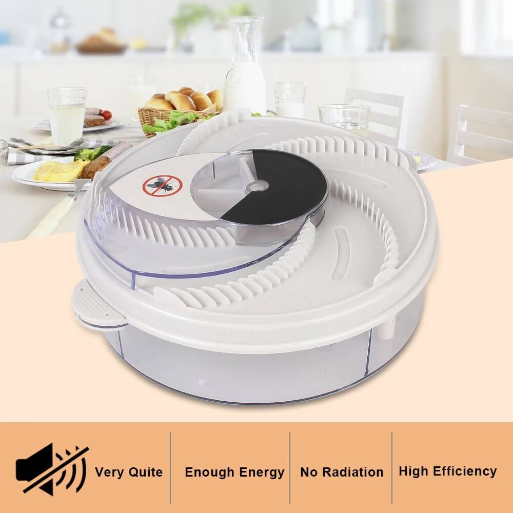 Electric Fly Swatter Trap – The Non-Toxic Way to Eliminate Flies Indoors and Outdoors - Image 2