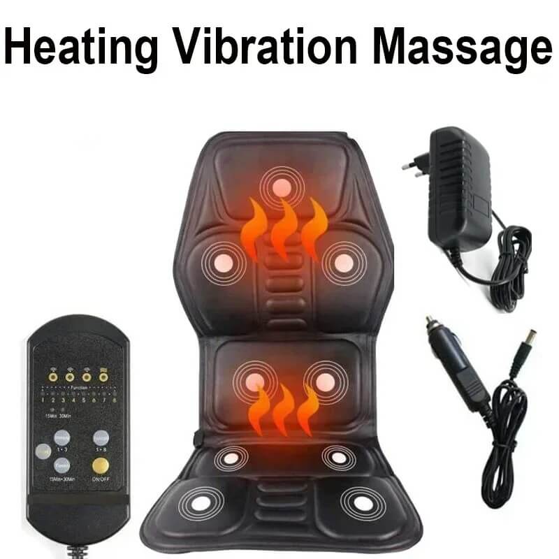 Electric Massage Chair Cushion with Heat – Full-Body Massager on Chair - Image 3