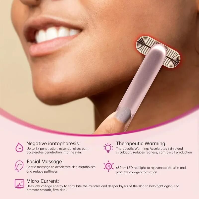 4-in-1 Facial Massage Wand - Anti Aging Facial Massage - Image 5
