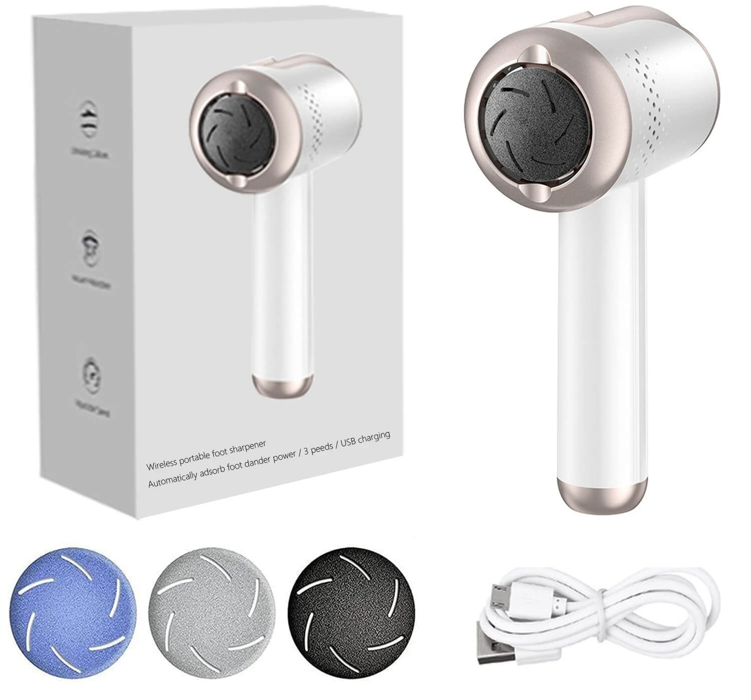 Electric Foot File – Ultimate Callus Remover for Silky Soft Feet - Image 9